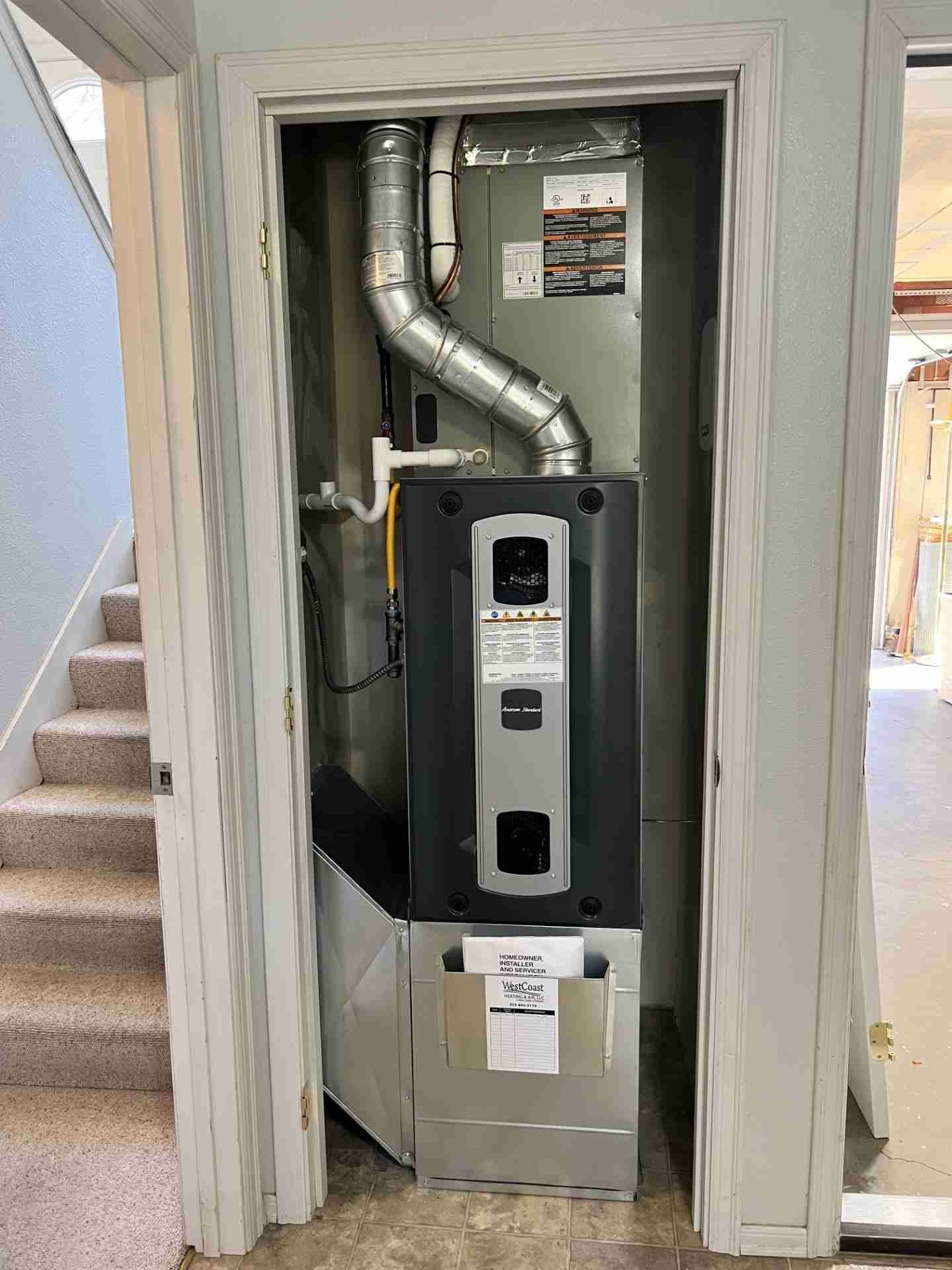Heating and Air HVAC - American Standard gas furnace Kent