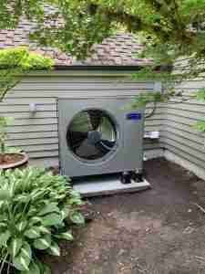 HVAC project Gallery - Platinum 19 Seer Side Discharge Heat Pump Puyallup