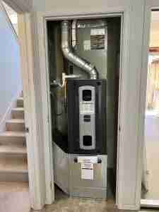 HVAC project Gallery - American Standard gas furnace Kent