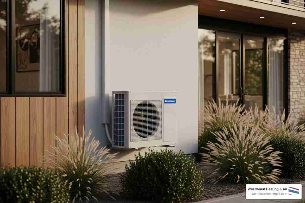 ductless heating installation in tacoma wa