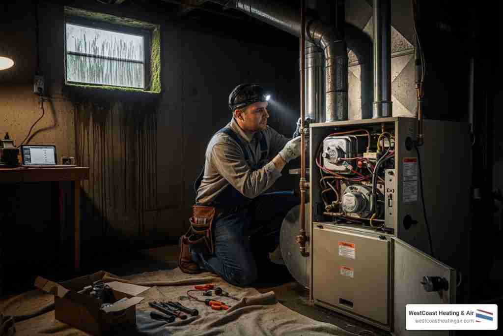 emergency gas furnace repair in puyallup, wa