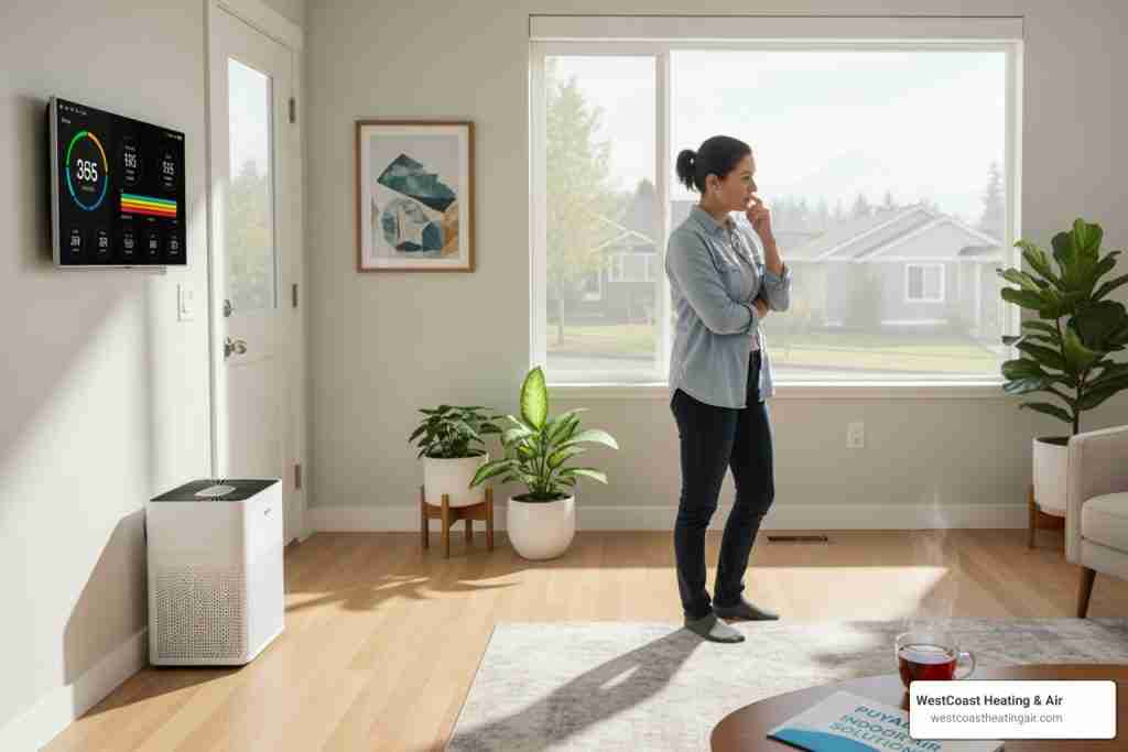 "I'm concerned about allergies. Who provides the best indoor air pollution solutions for homes in Puyallup?"