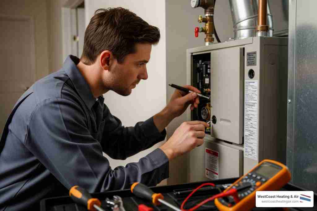 gas furnace maintenance service in spanaway, wa