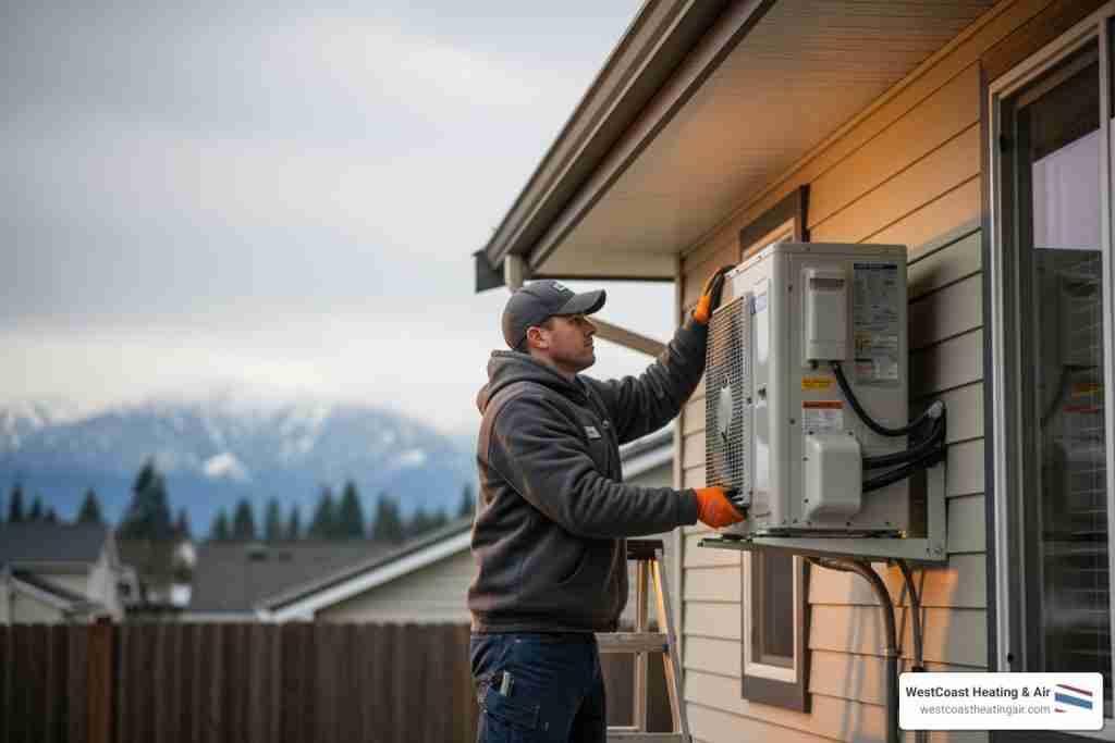emergency heat pump installation in tacoma, wa