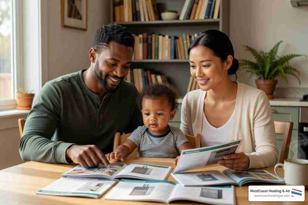 affordable gas furnace installation in spanaway, wa