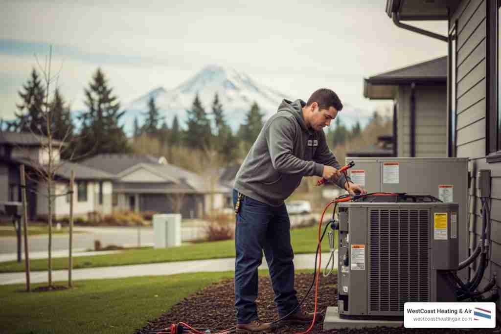 emergency heat pump repair in puyallup, wa